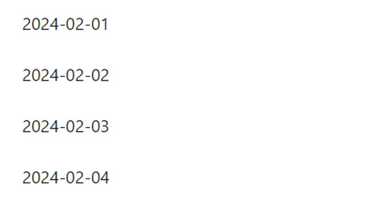 ObsidianのTemplaterで1か月分の日付を出力する