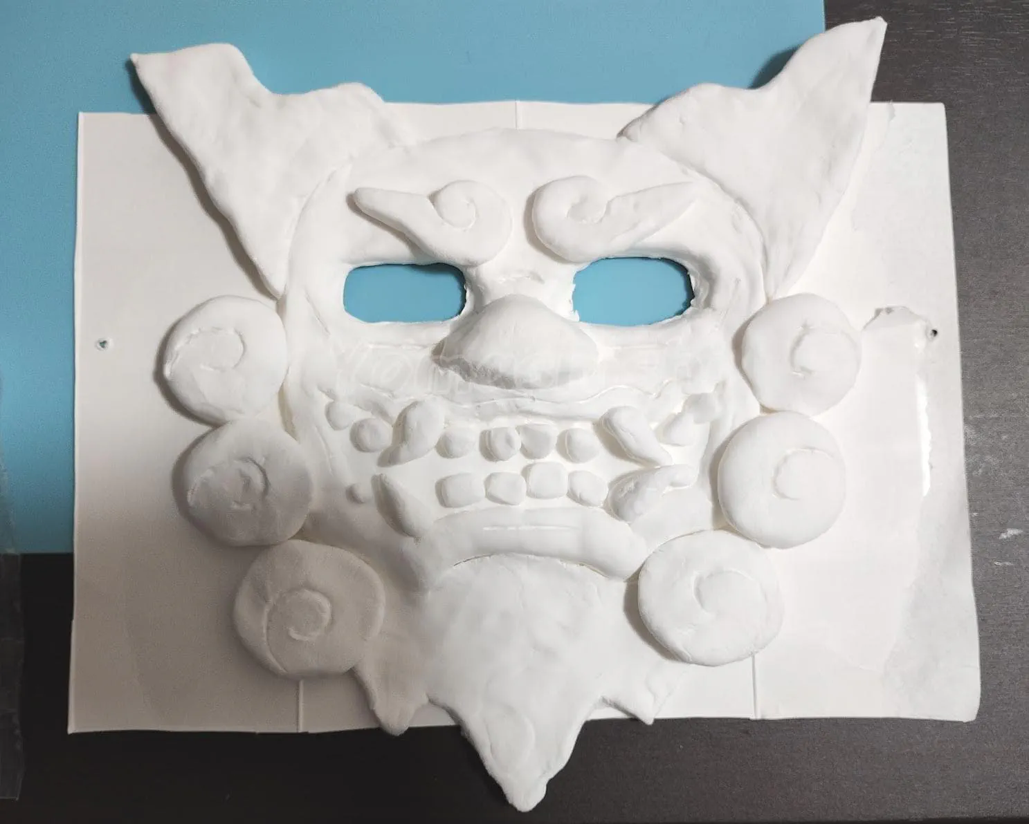 造形したものを試しに配置